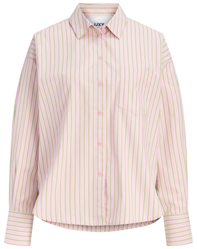 JJXX - JXJamie Relaxed Poplin Skjorte - Prism Pink